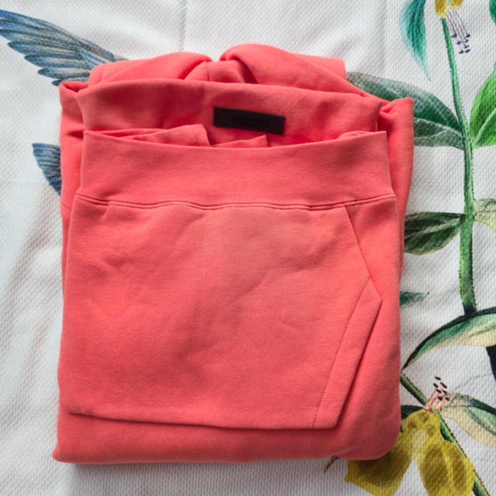 Essentials Fear of God Hoodies – Coral - S / M / L - ask for size - Picture 5 of 8